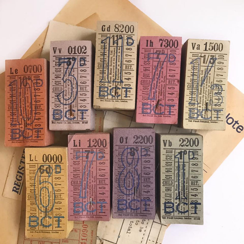 BCT Vintage Ticket Pack (50pcs)