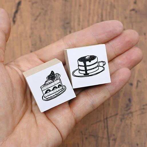 36 Sublo Pastry Shop Rubber Stamps