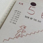 Days in a Week Rubber Stamp