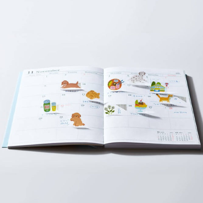 Hitotoki Pop-Up Stickers - Gourmet