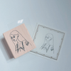 LDV Rubber Stamp: Embroidery Collar Girl