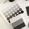 Colour Palette Memo Pad - Black