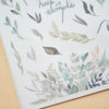MU Print-On Sticker - Botanical Series V