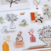 MU Print-On Sticker - Watercolour Illustration Series IV