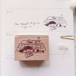 msbulat Rubber Stamp - Enjoy Simplicity