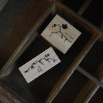 som studio Rubber Stamp: Flower Shadow Series