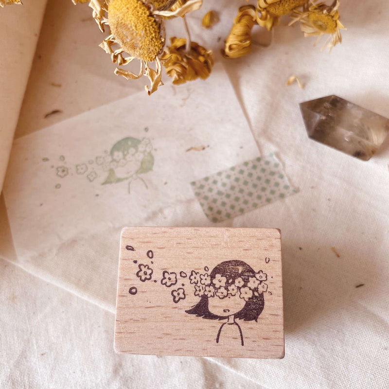 msbulat Rubber Stamp - I See Flowers