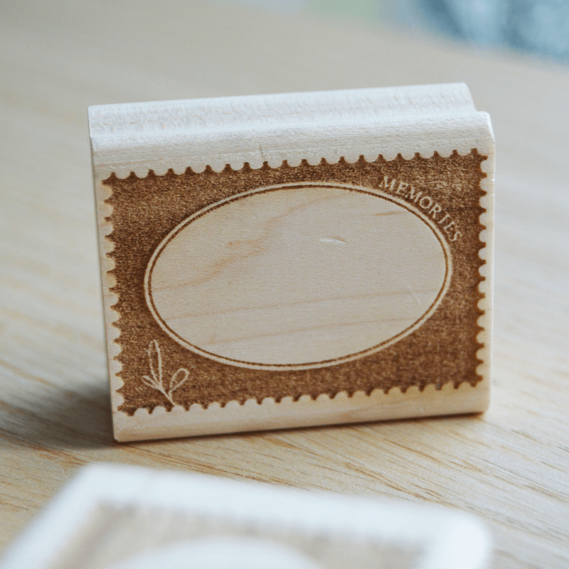 Jesslynnpadilla Rubber Stamp -  Be Yourself Postal Stamp