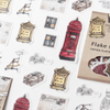 LCN Washi Sticker Set - Antique Postage