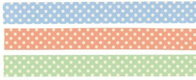 Classiky Dots/Lines Washi Tapes (Set of 3)