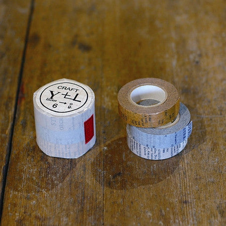 Classiky Old Book Washi Tapes (15mm) - Set of 3