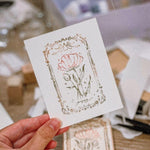 Meow Illustration The Old Fashion Way Rubber Stamp - Y1801