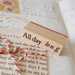 Yeoncharm Rubber Stamp - All day long