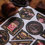 OURS Postage Stickers - Chocolate