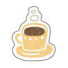 Furukawashiko [Pochitto] Sticker Flakes - Coffee