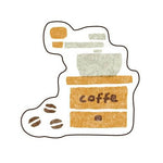 Furukawashiko [Pochitto] Sticker Flakes - Coffee