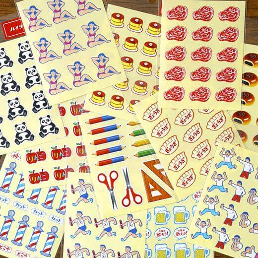 Hightide Retro Everybody's Sticker Sheet