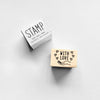 KNOOP Original Rubber Stamp - With Love