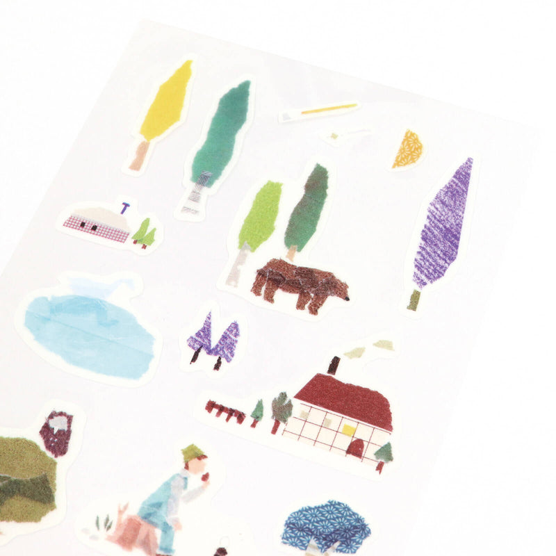 [My Favorite] Washi Sticker - Forest