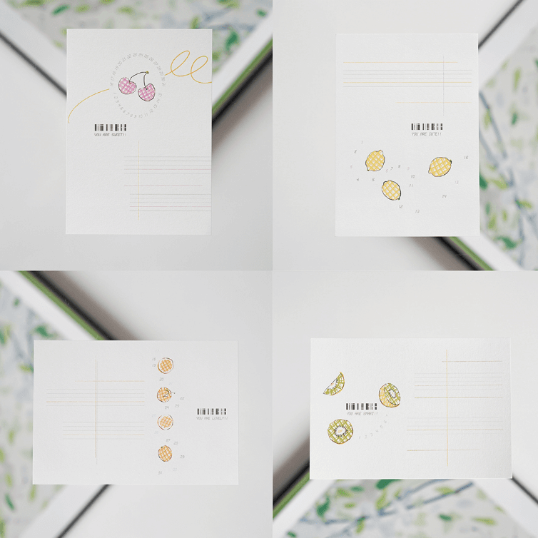 Peho Design Memo Pad - no.fruit