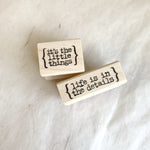 CatslifePress Rubber Stamp - details in life series
