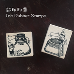 Plain Stationery Ink Rubber Stamps