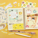 Furukawashiko [My Perfect Day] Sticker Flakes - Small cat