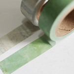 Marble Washi Tape Set - Grey & Green