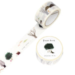 Miki Tamura Washi Tape - tree tree