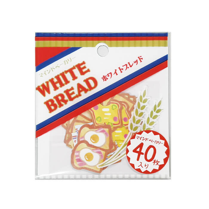 Mind Bakery Sticker Flakes - White Bread