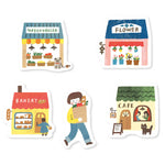 Furukawashiko [My Perfect Day] Sticker Flakes - Outing