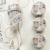 Pion: Die-Cut Washi Sticker Roll - Stamp