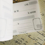 LampxPaperi Reçu Receipt Notepad