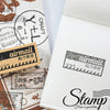 lihaopaper Love Travel Rubber Stamps Series