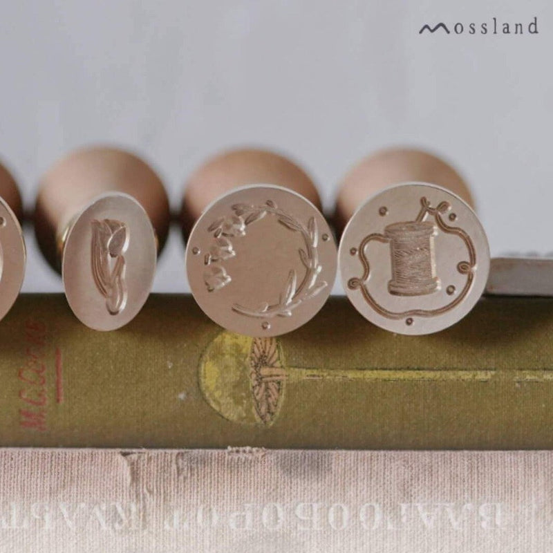 mossland Living inspired Wax Seal - A spool of thread