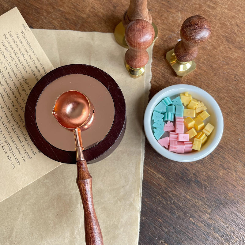 Wax Sealing Mini Stove & Melting Spoon