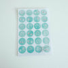 YOHAKU Round Clear Sticker | M-060 Nostalgic