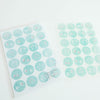 YOHAKU Round Clear Sticker | M-060 Nostalgic