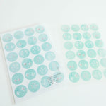 YOHAKU Round Clear Sticker | M-060 Nostalgic